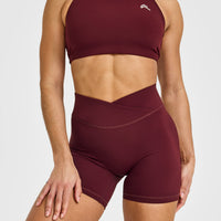 Unified Wrap Shorts 6" | Rosewood