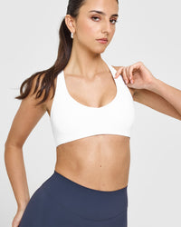SoftMotionâ„¢ Bralette | White