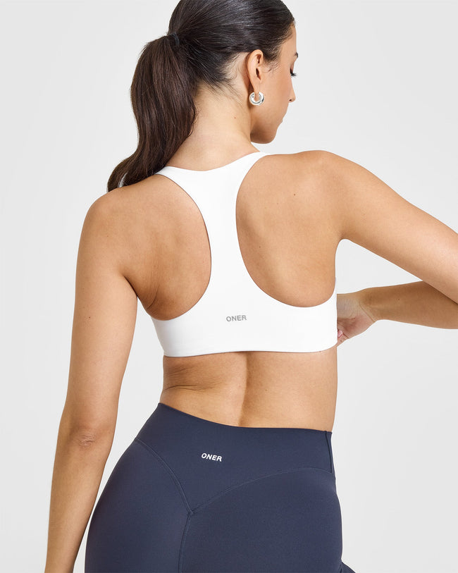 SoftMotionâ„¢ Bralette | White