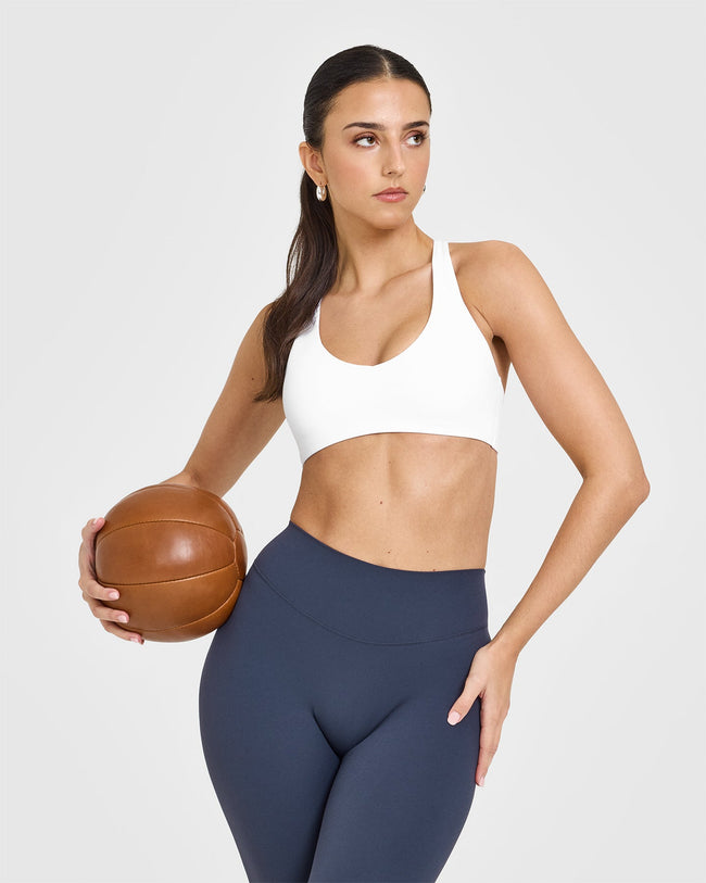 SoftMotionâ„¢ Bralette | White