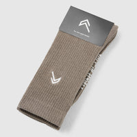 All Day Crew Socks 1 Pack | Moss Brown