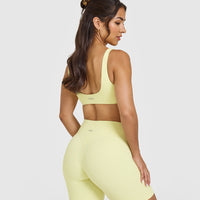 SoftMotionâ„¢ Scoop Back Bralette | Pastel Yellow