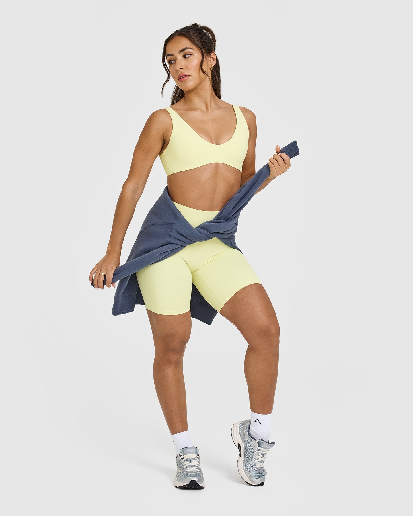 SoftMotionâ„¢ Scoop Back Bralette | Pastel Yellow