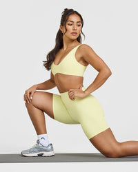 SoftMotionâ„¢ Scoop Back Bralette | Pastel Yellow