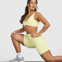 SoftMotionâ„¢ Scoop Back Bralette | Pastel Yellow