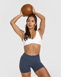 SoftMotionâ„¢ Scoop Back Bralette | White