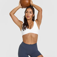 SoftMotionâ„¢ Scoop Back Bralette | White