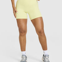 SoftMotionâ„¢ Shorts 6" | Pastel Yellow