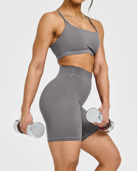 Unified Cycling Shorts 8" | Ash Grey