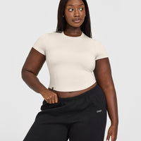 Mellow™ Soft Mid Short Sleeve T-Shirt | Sand