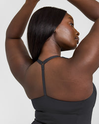 Timeless Square Neck Vest | Coal