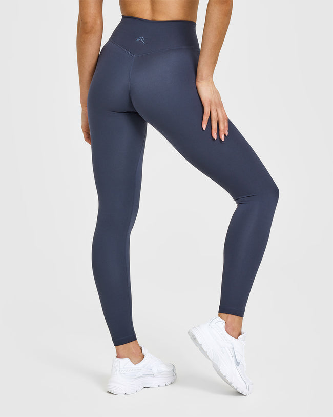 Timeless High Waisted Leggings | True Blue