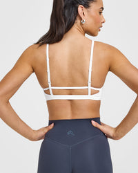 Timeless Strappy Bralette | White