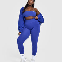 Unified Micro Bandeau Bralette | Space Blue