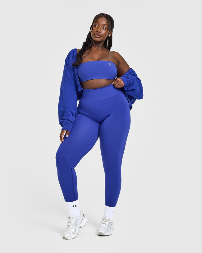 Unified Micro Bandeau Bralette | Space Blue