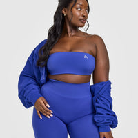 Unified Micro Bandeau Bralette | Space Blue