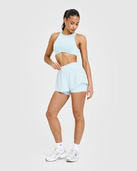 Unified Double Layer Shorts 5" | Cloud Blue
