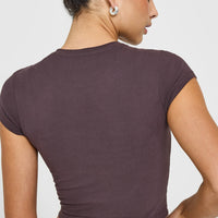 Cotton Icon Baby T-Shirt | Umber Brown
