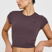 Cotton Icon Baby T-Shirt | Umber Brown