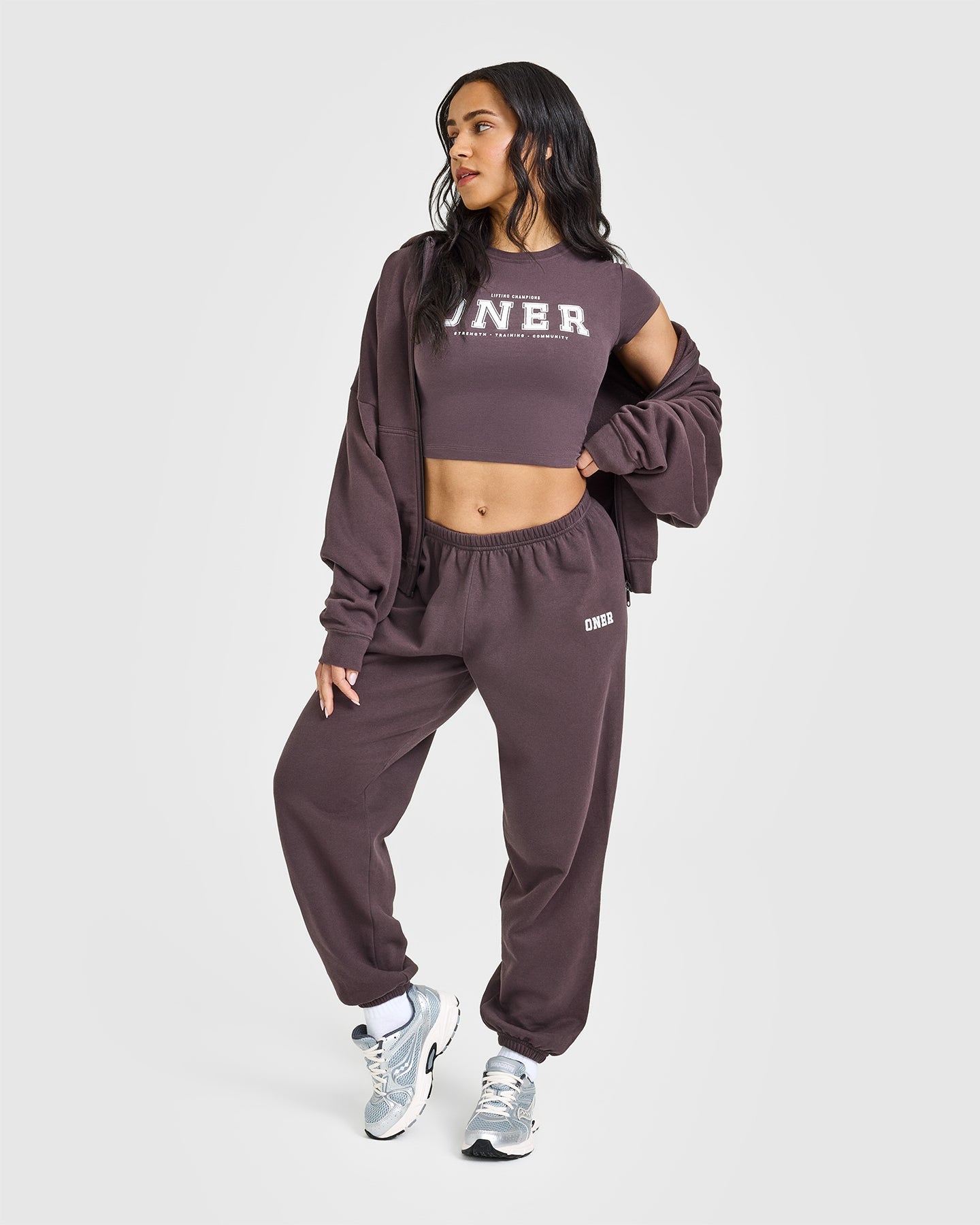 Mid Weight Jogger | Umber Brown