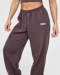 Mid Weight Jogger | Umber Brown