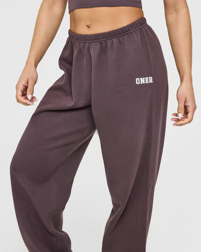 Mid Weight Jogger | Umber Brown