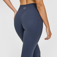 SoftMotionâ„¢ Flared Bottoms with White Logo | True Blue