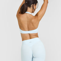 EasyLift™ Halter Bralette | Cloud Blue