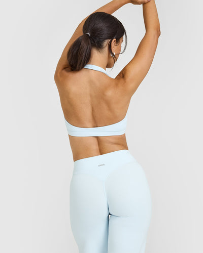 EasyLift™ Halter Bralette | Cloud Blue