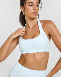 EasyLift™ Halter Bralette | Cloud Blue