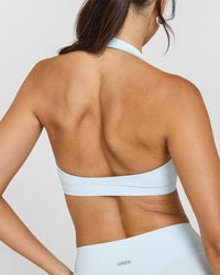 EasyLift™ Halter Bralette | Cloud Blue