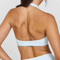 EasyLift™ Halter Bralette | Cloud Blue
