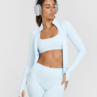 EasyLift™ Halter Bralette | Cloud Blue