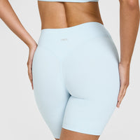 SoftMotion™ Cycling Shorts 8" | Cloud Blue