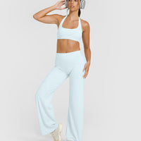 SoftMotionâ„¢ Straight Leg Bottoms | Cloud Blue