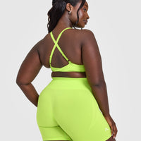 Unified Micro Bralette | Citrus Green