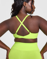 Unified Micro Bralette | Citrus Green