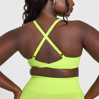 Unified Micro Bralette | Citrus Green