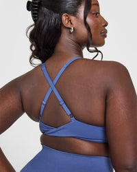 Unified Micro Bralette | Shadow Blue