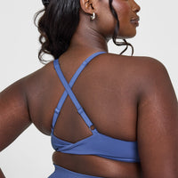 Unified Micro Bralette | Shadow Blue