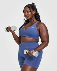 Unified Micro Bralette | Shadow Blue