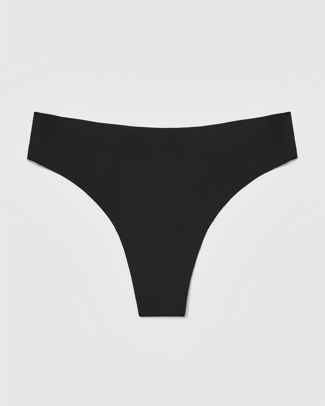 Invisible Thong 3 Pack | Black