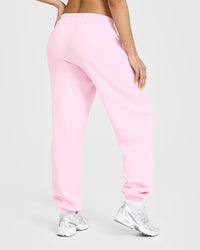 Lightweight Jogger With Oner Logo | Washed Chalk Pink