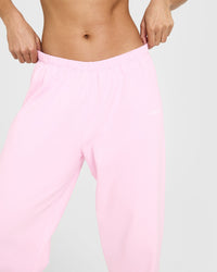 Lightweight Jogger With Oner Logo | Washed Chalk Pink