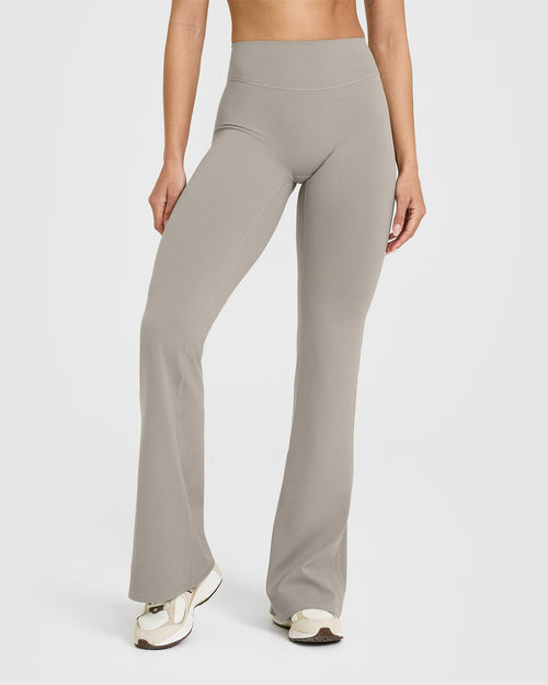 Oner Modal SoftMotion™ Flared Bottoms with White Logo | Warm Sand