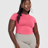 Mellow™ Soft Mid Short Sleeve T-Shirt | Velvet Pink