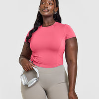 Mellow™ Soft Mid Short Sleeve T-Shirt | Velvet Pink