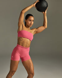 Unified Micro Bandeau Bralette | Velvet Pink