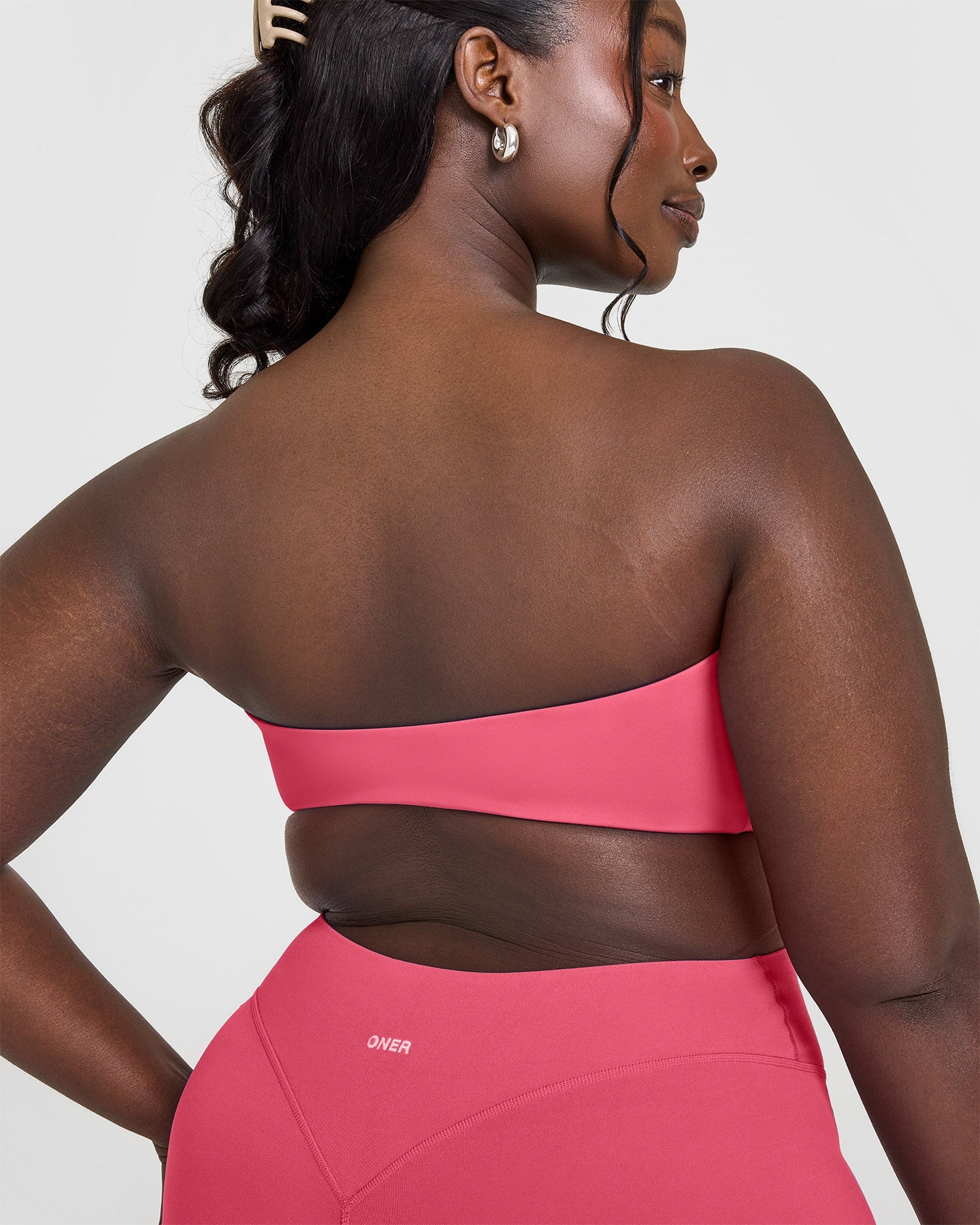 Unified Micro Bandeau Bralette | Velvet Pink