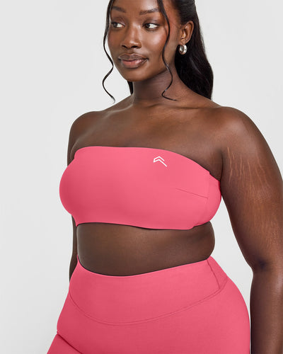 Unified Micro Bandeau Bralette | Velvet Pink